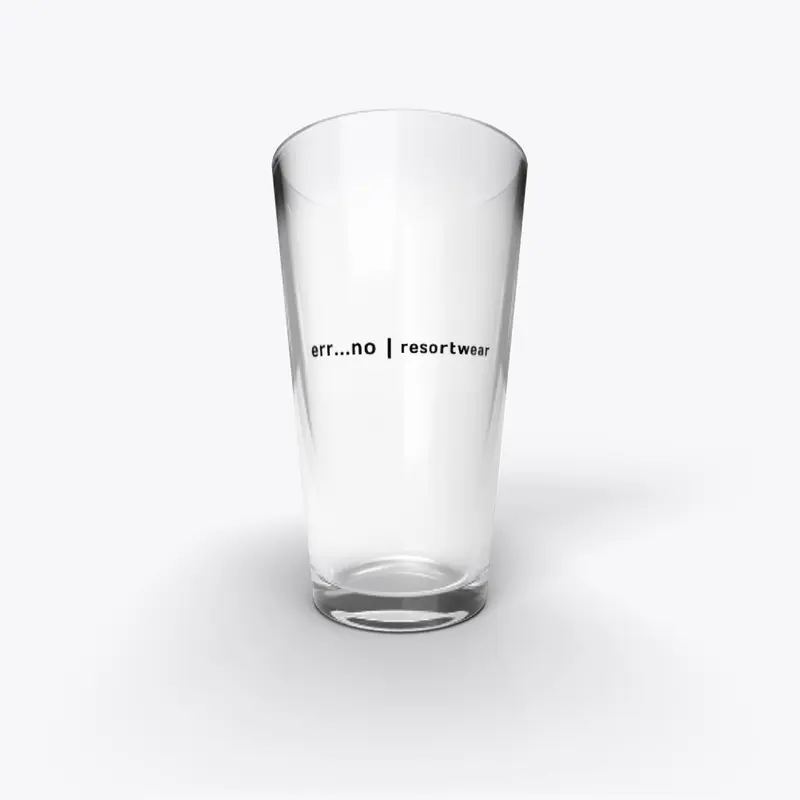 Pint Glass - Resort Collection