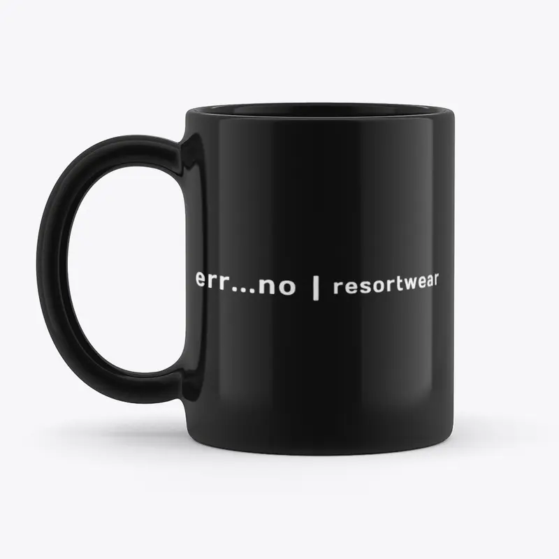 Black Mug - Resort Collection