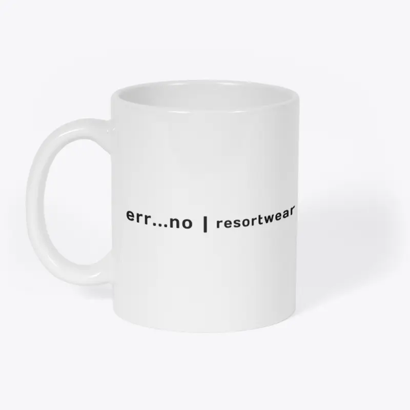 White Mug - Resort Collection