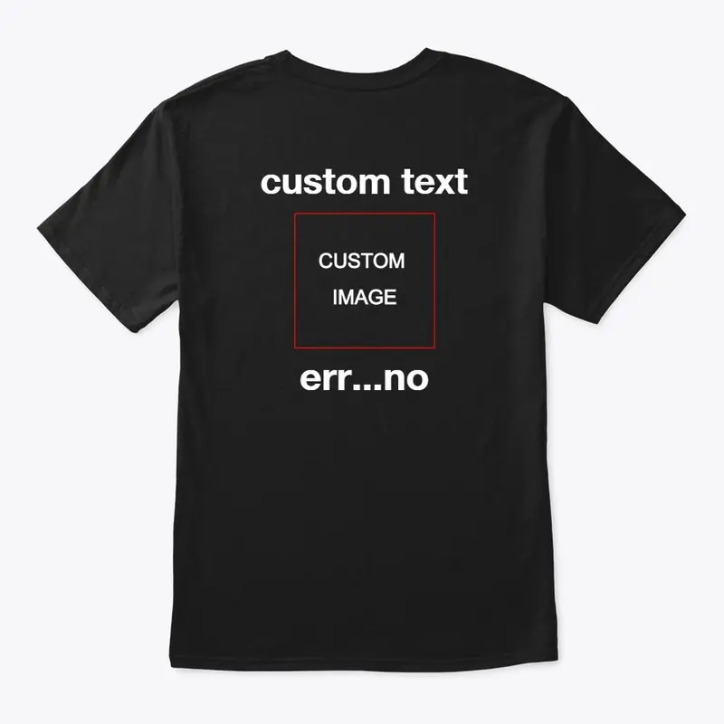 Custom T-Shirt Sample